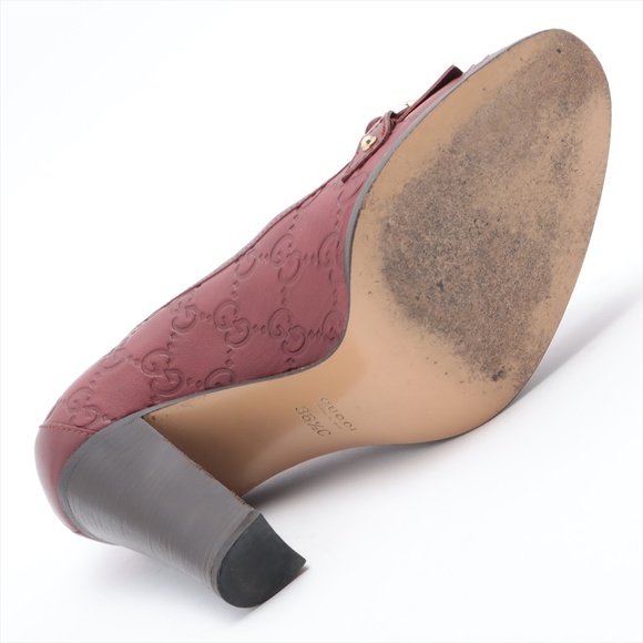 GUCCI Tassel Loafer Pumps Red Size 36.5 US - Picture 13 of 14